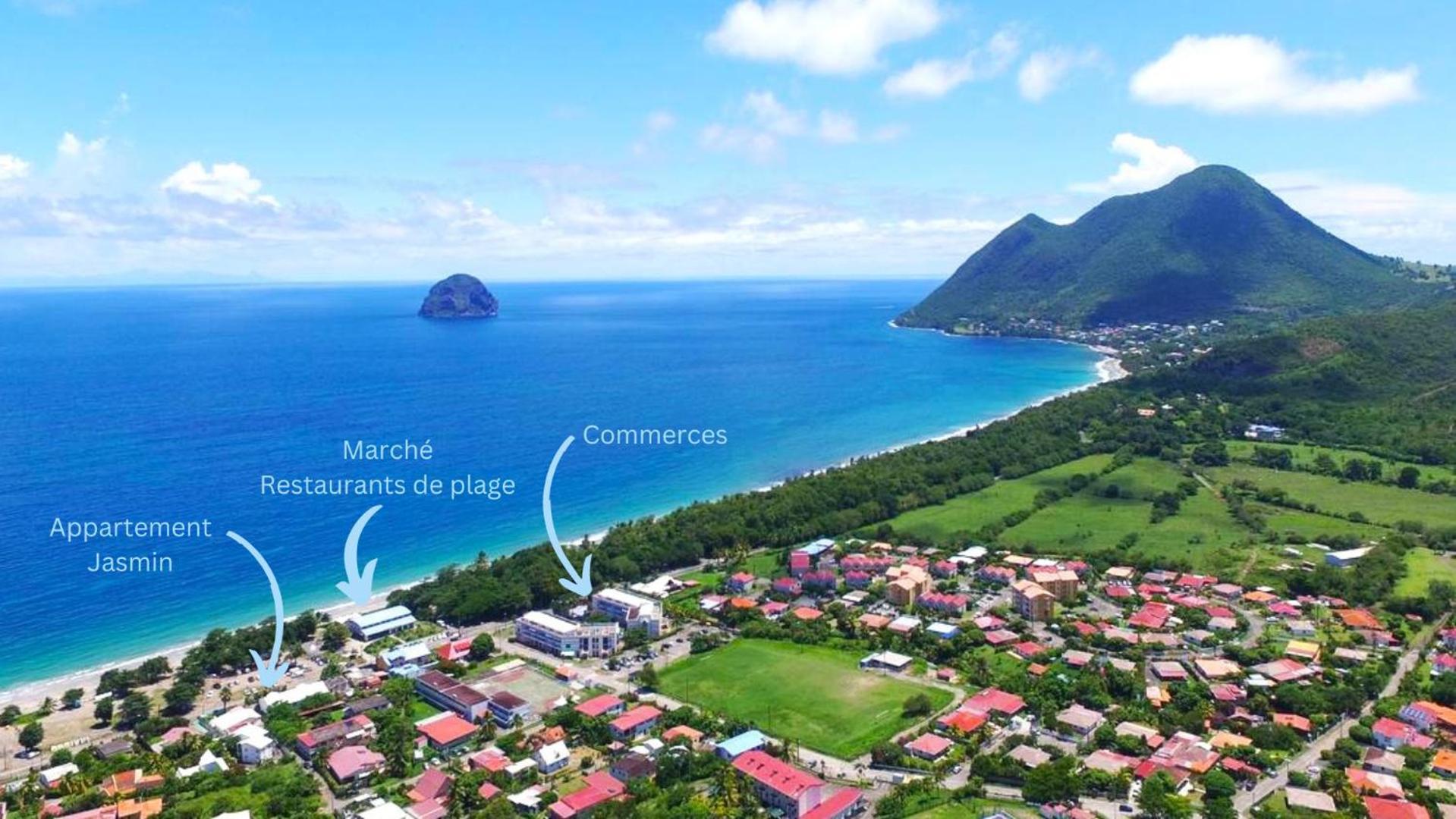 Jasmin - Appartement Face Plage Diamant เลอ ดีอามงต์ ภายนอก รูปภาพ